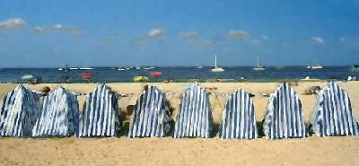 Arcachon beach